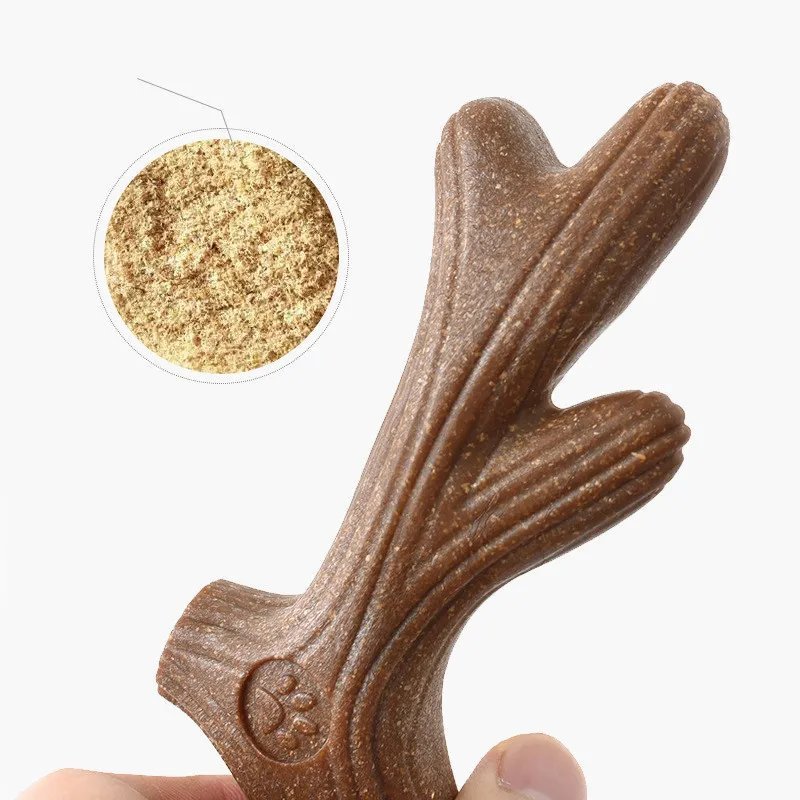 Antler-Shape Molar Chew Toy
