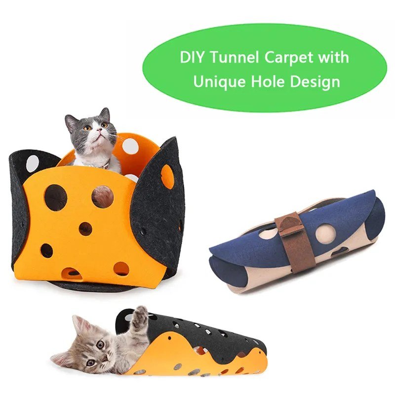 Felt DIY Fold-Out Tunnel