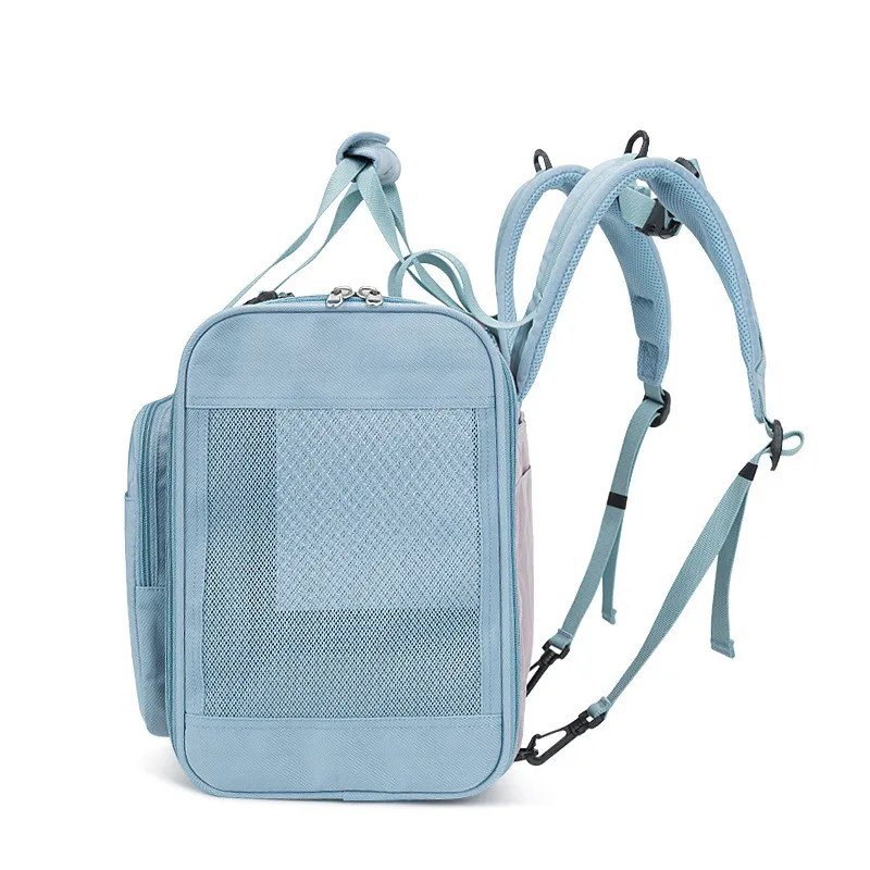 Mesh-Panel Pet Backpack Carrier