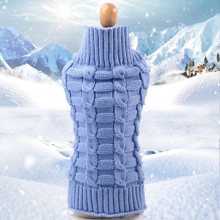 Cable-Knit Cashmere-Feel Pet Sweater